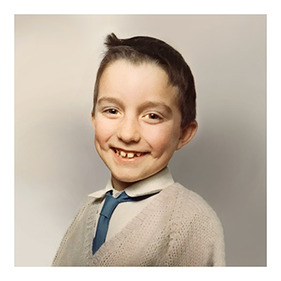 A school photo taken at Lofthouse Gate County Primary School, right in-between Leeds and Wakefield. It's still there, pretty much exactly the same, but the sweey shop across the road has gone - Paul Clark