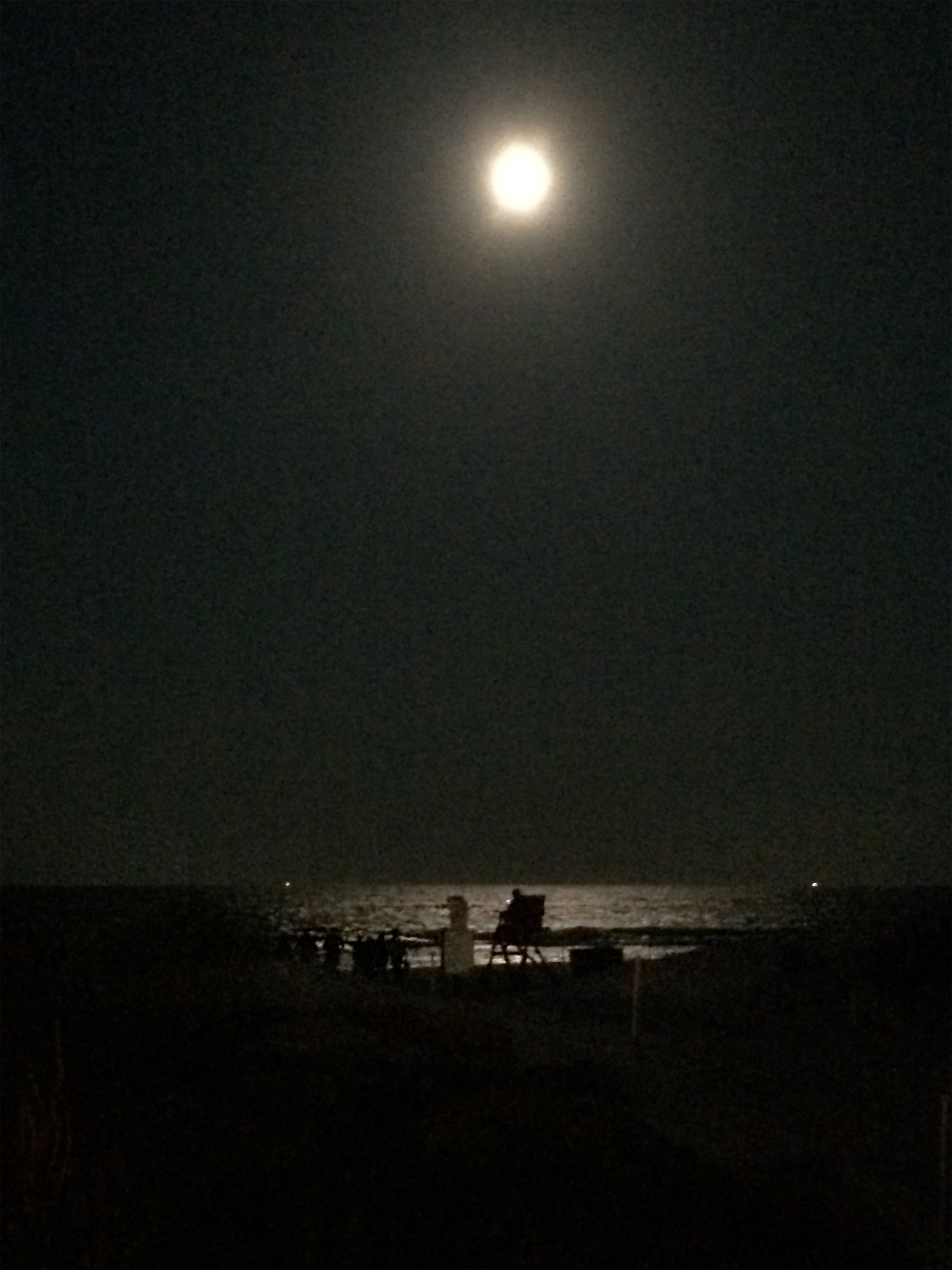 Taken after a gig on Ponte Vedra Beach with several sketchy shadow people skulking around and trying out the lifeguard throne - Trevor Tanner
