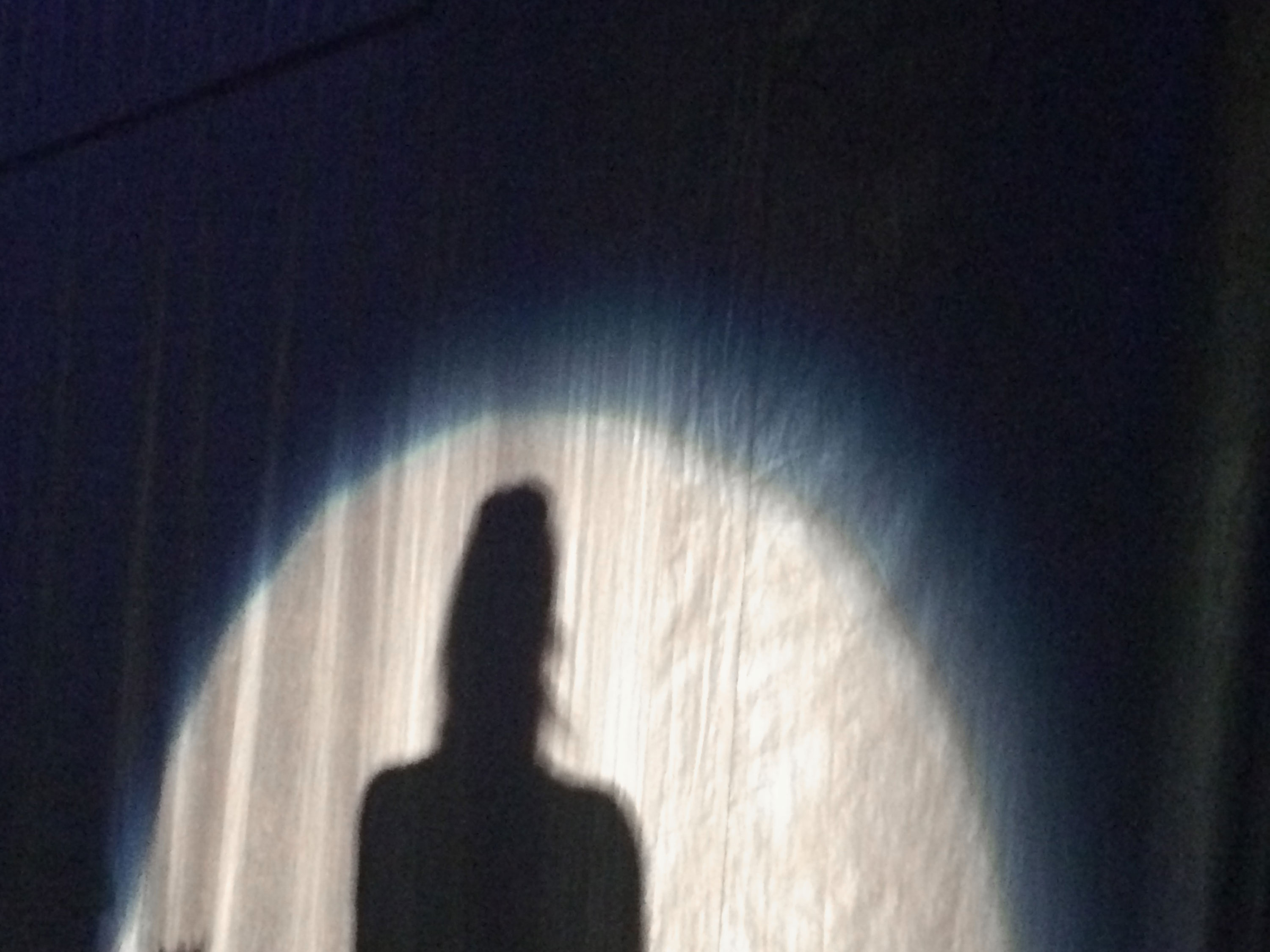 On stage at a theatre in West Virginia - Trevor Tanner