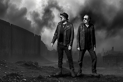 The Bolshoi Brothers - WALL - 2 of 3 Winter 2025 Album PR Campaign Photographs